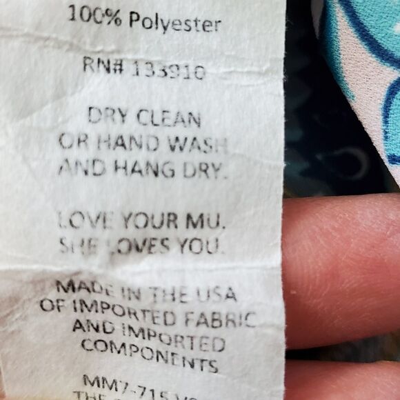 Show Me Your Mumu Pink & Blue Wrap Shorts - Picture 5 of 6